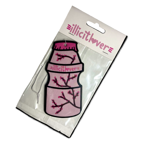 sakura yogurt drink air freshener