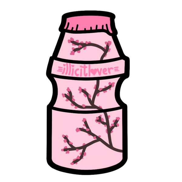 sakura yogurt drink